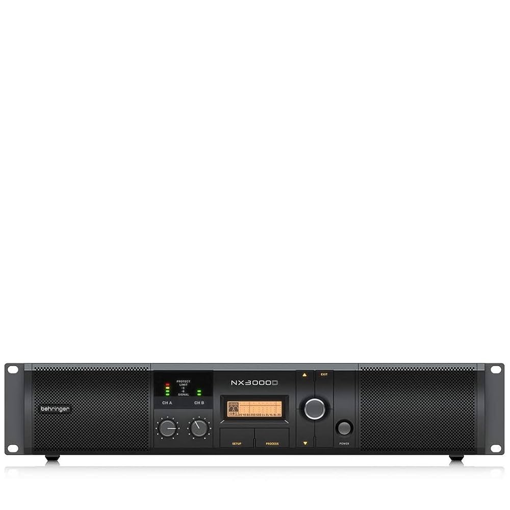 Behringer nx3000 パワーアンプ　動作確認済みます NX3000 - 製品一覧 - ベリンガー公式ホームページ